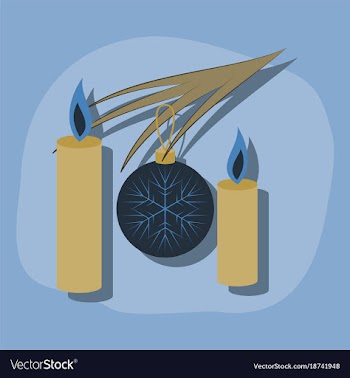 Paper sticker on stylish background christmas vector image