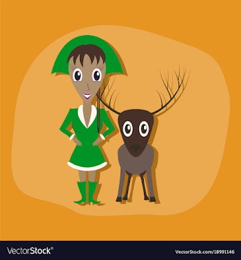 Paper sticker on stylish background christmas vector image