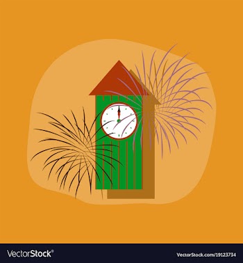 Paper sticker on stylish background christmas vector image