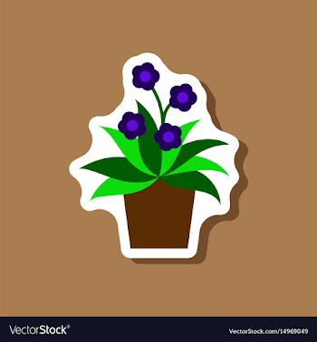 Paper sticker on stylish background chrysanthemums vector image