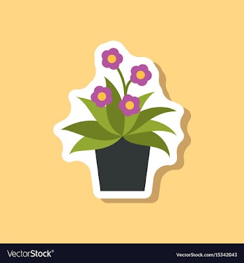 Paper sticker on stylish background chrysanthemums vector image