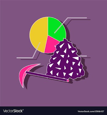 Paper sticker on stylish background coal and vector image