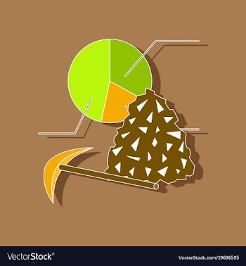 Paper sticker on stylish background coal and vector image