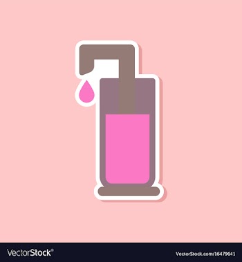 Paper sticker on stylish background coffee maker vector image
