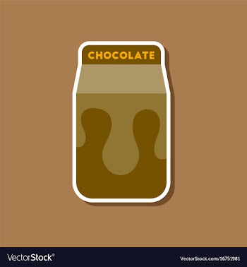 Paper sticker on stylish background coffee vector image