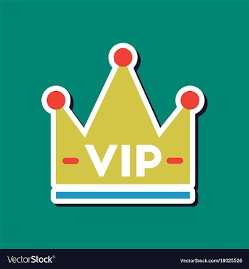 Paper sticker on stylish background crown royal vector image