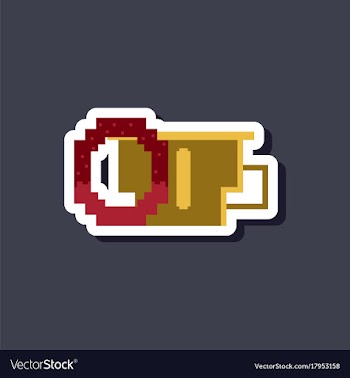 Paper sticker on stylish background cup of coffee vector image