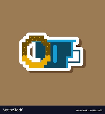 Paper sticker on stylish background cup of coffee vector image