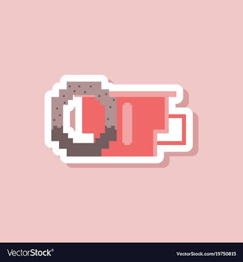 Paper sticker on stylish background cup of coffee vector image