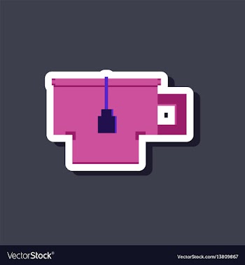 Paper sticker on stylish background cup of tea vector image