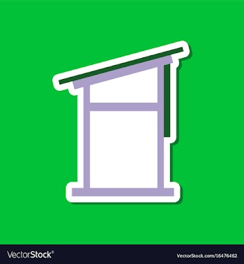 Paper sticker on stylish background desk vector image