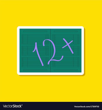 Paper sticker on stylish background diary mark vector image