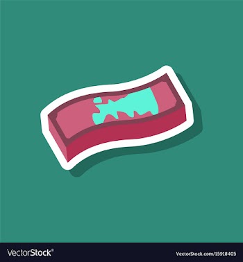 Paper sticker on stylish background dirty money vector image