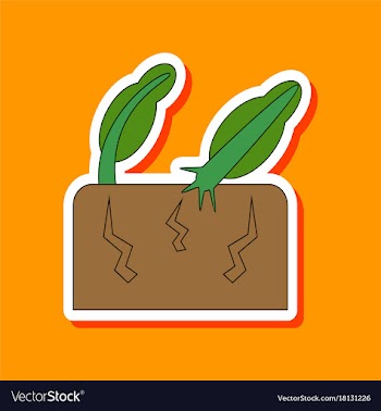 Paper sticker on stylish background earthquake vector image