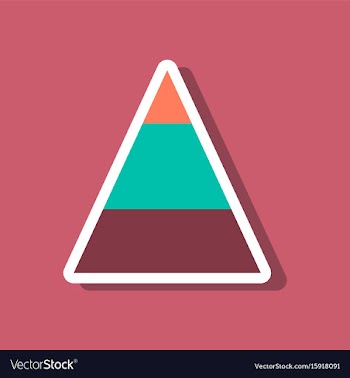 Paper sticker on stylish background economic vector image