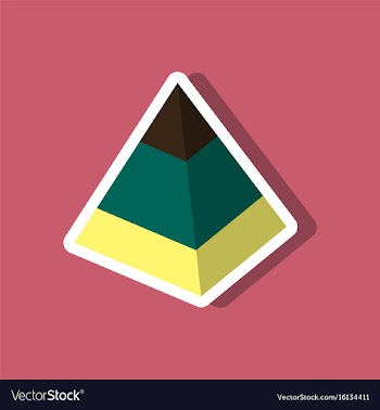 Paper sticker on stylish background economic vector image