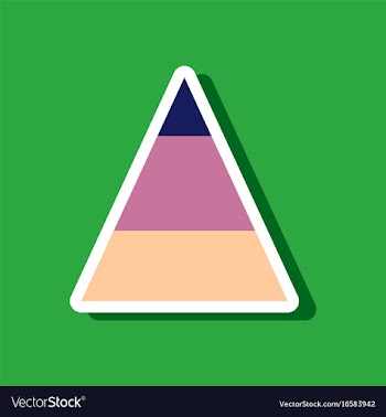 Paper sticker on stylish background economic vector image