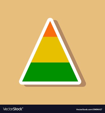 Paper sticker on stylish background economic vector image