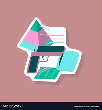 Paper sticker on stylish background economic vector image