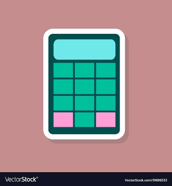 Paper sticker on stylish background economy vector image