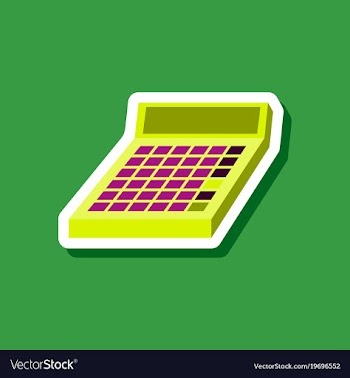 Paper sticker on stylish background economy vector image