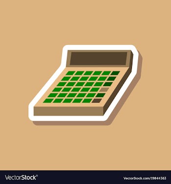 Paper sticker on stylish background economy vector image
