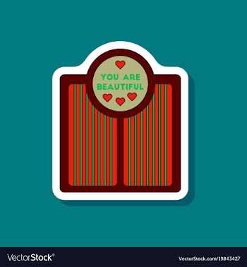 Paper sticker on stylish background electronic vector image