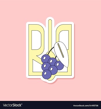 Paper sticker on stylish background emblem of vector image