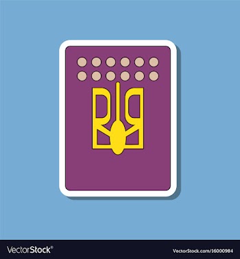 Paper sticker on stylish background emblem of vector image