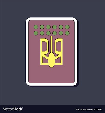 Paper sticker on stylish background emblem of vector image