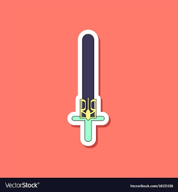 Paper sticker on stylish background emblem of vector image