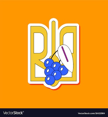 Paper sticker on stylish background emblem of vector image