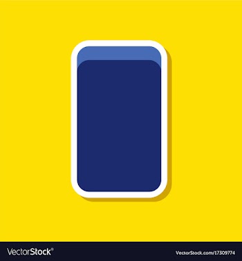 Paper sticker on stylish background eraser vector image