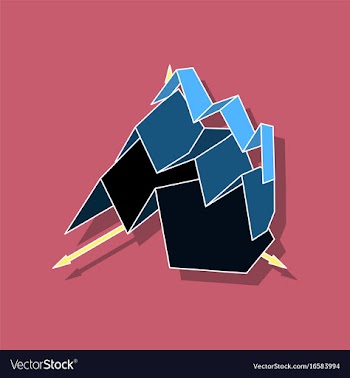 Paper sticker on stylish background financial vector image