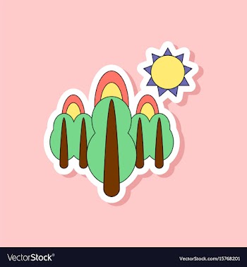 Paper sticker on stylish background fire in the vector image