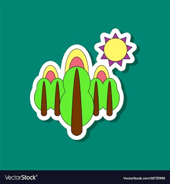 Paper sticker on stylish background fire in the vector image