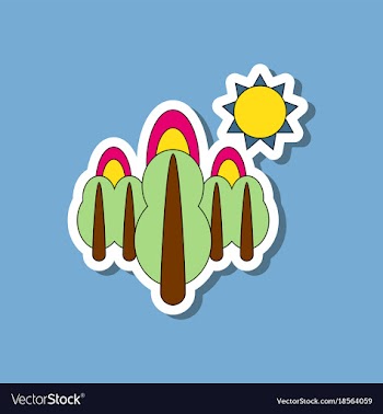 Paper sticker on stylish background fire in the vector image
