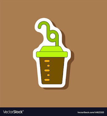 Paper sticker on stylish background fitness vector image