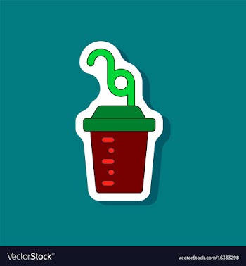 Paper sticker on stylish background fitness vector image