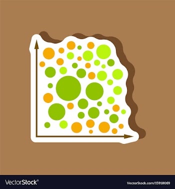 Paper sticker on stylish background geometric vector image