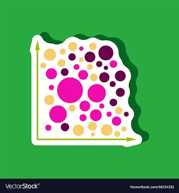 Paper sticker on stylish background geometric vector image