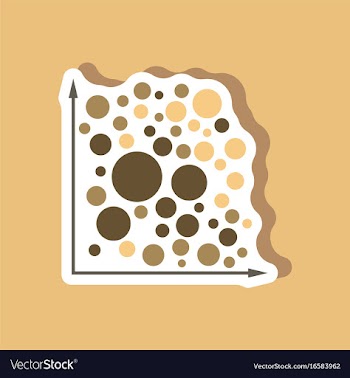 Paper sticker on stylish background geometric vector image