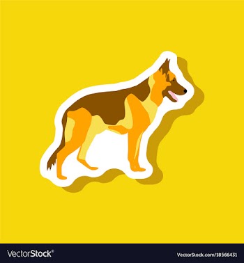 Paper sticker on stylish background german vector image
