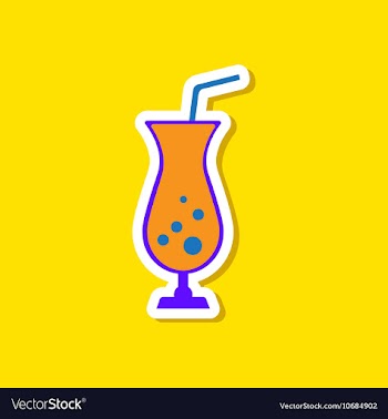 Paper sticker on stylish background glass of vector image