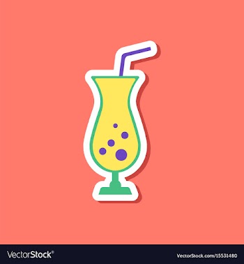 Paper sticker on stylish background glass of vector image
