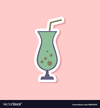 Paper sticker on stylish background glass of vector image