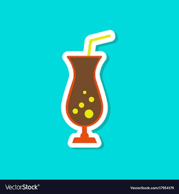 Paper sticker on stylish background glass of vector image