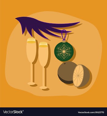 Paper sticker on stylish background glasses vector image