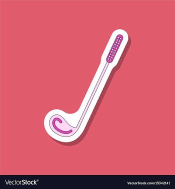 Paper sticker on stylish background golf club vector image