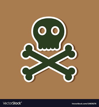 Paper sticker on stylish background halloween vector image